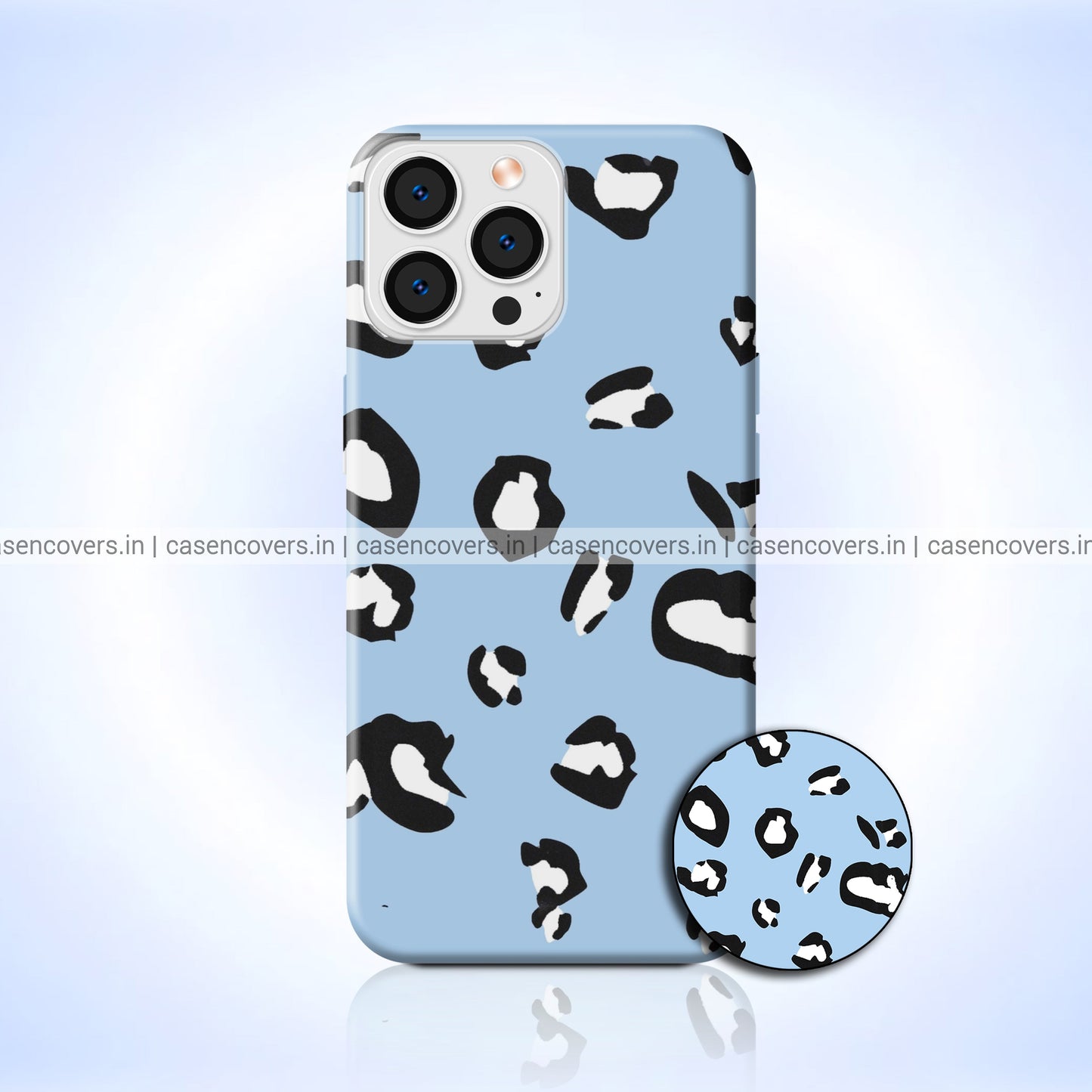 Blue Modern Animal Pattern Case