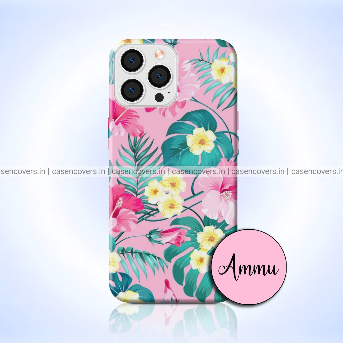 Cute Pink Floral Case