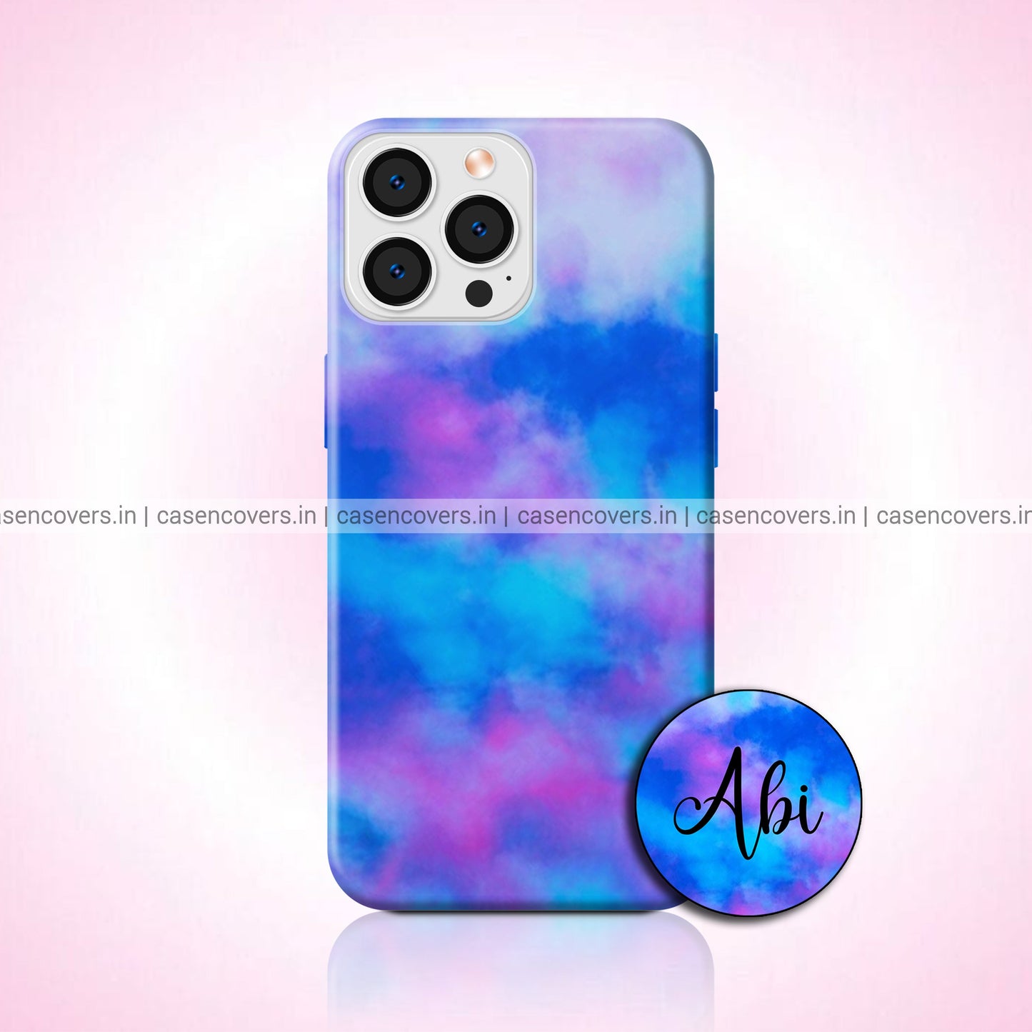 Blue Tie Dye Case