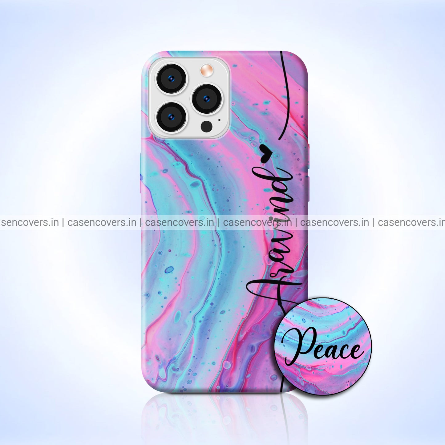 Blue & Pink Fluid Case