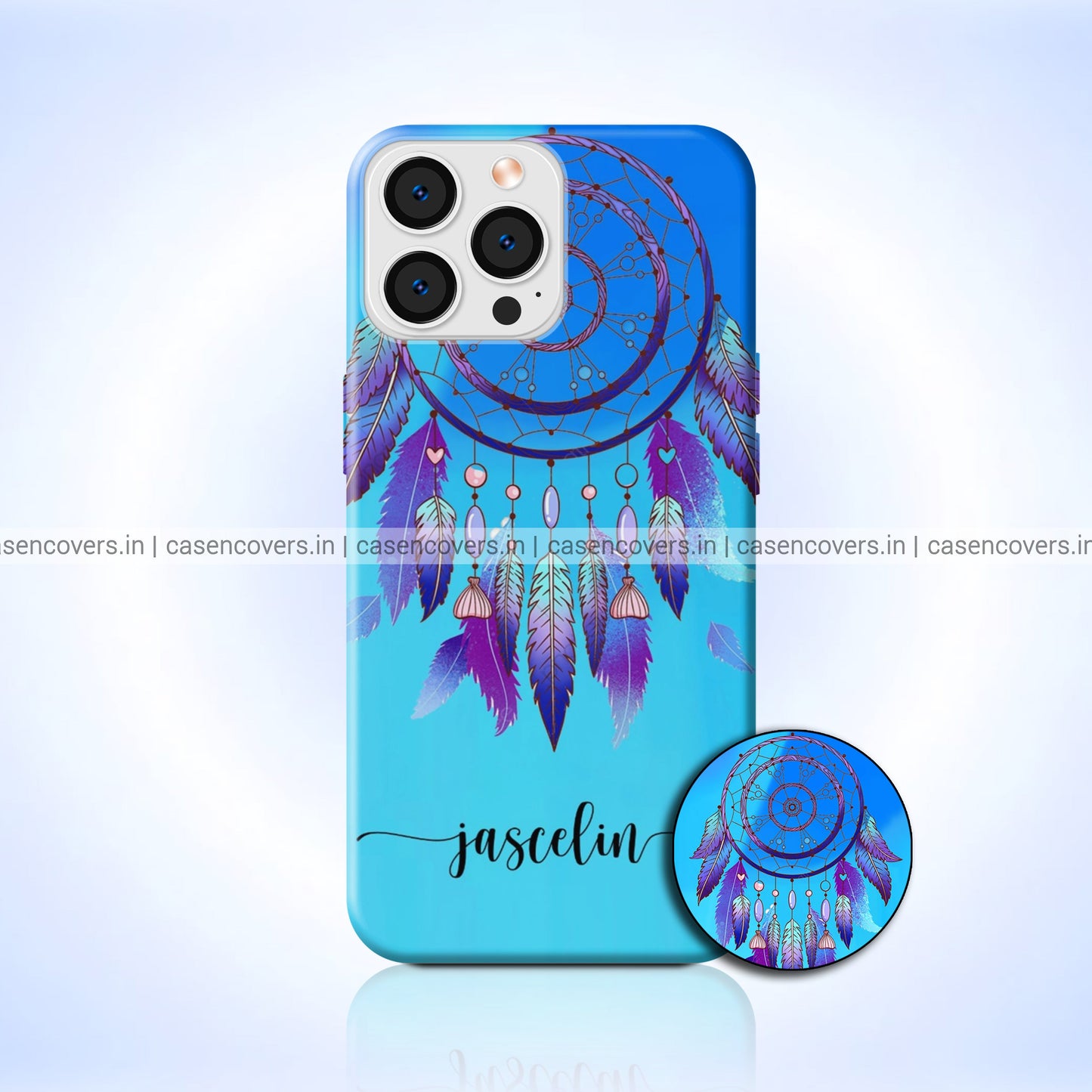 Blue Dream Catcher Case