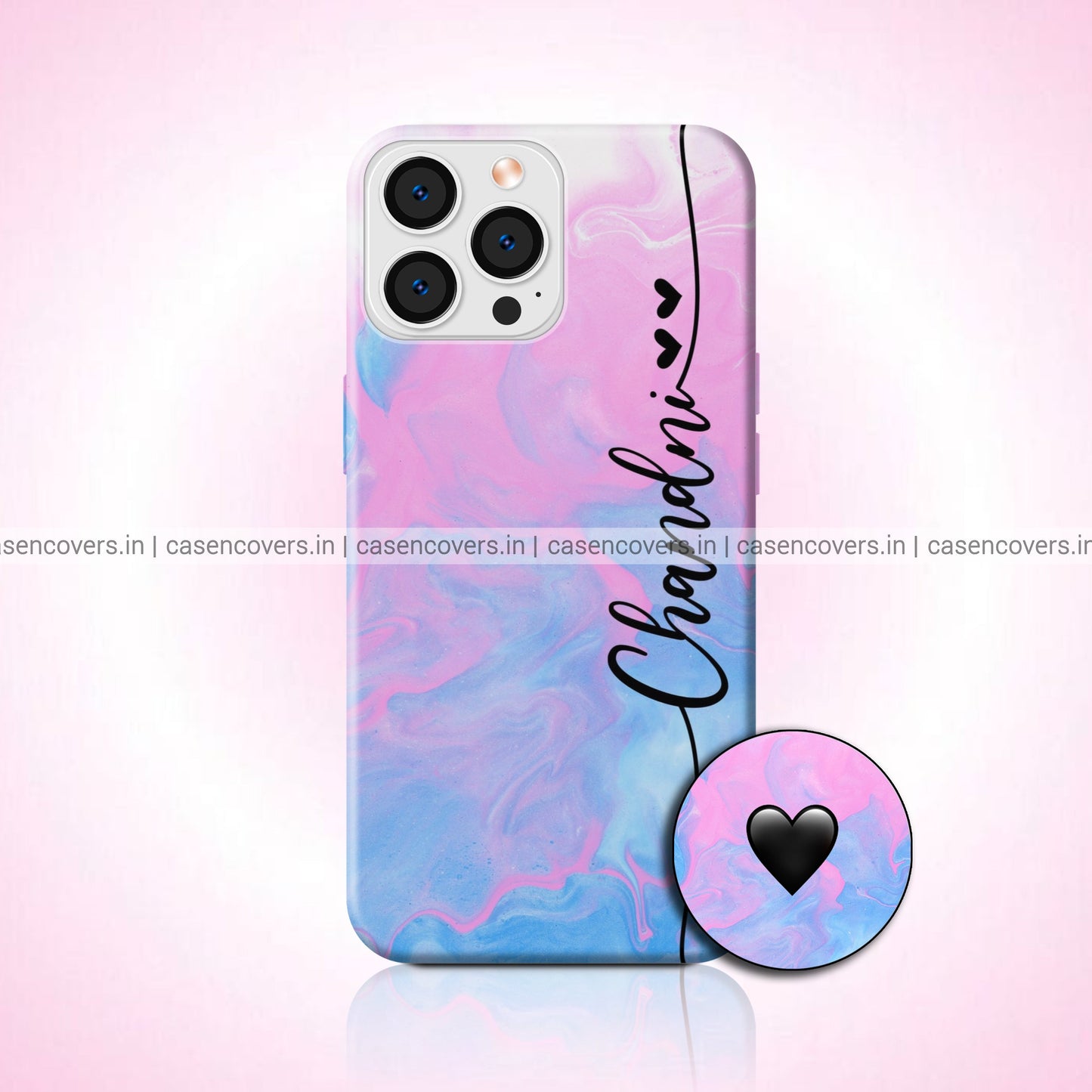 Pink&Blue Fluid Case