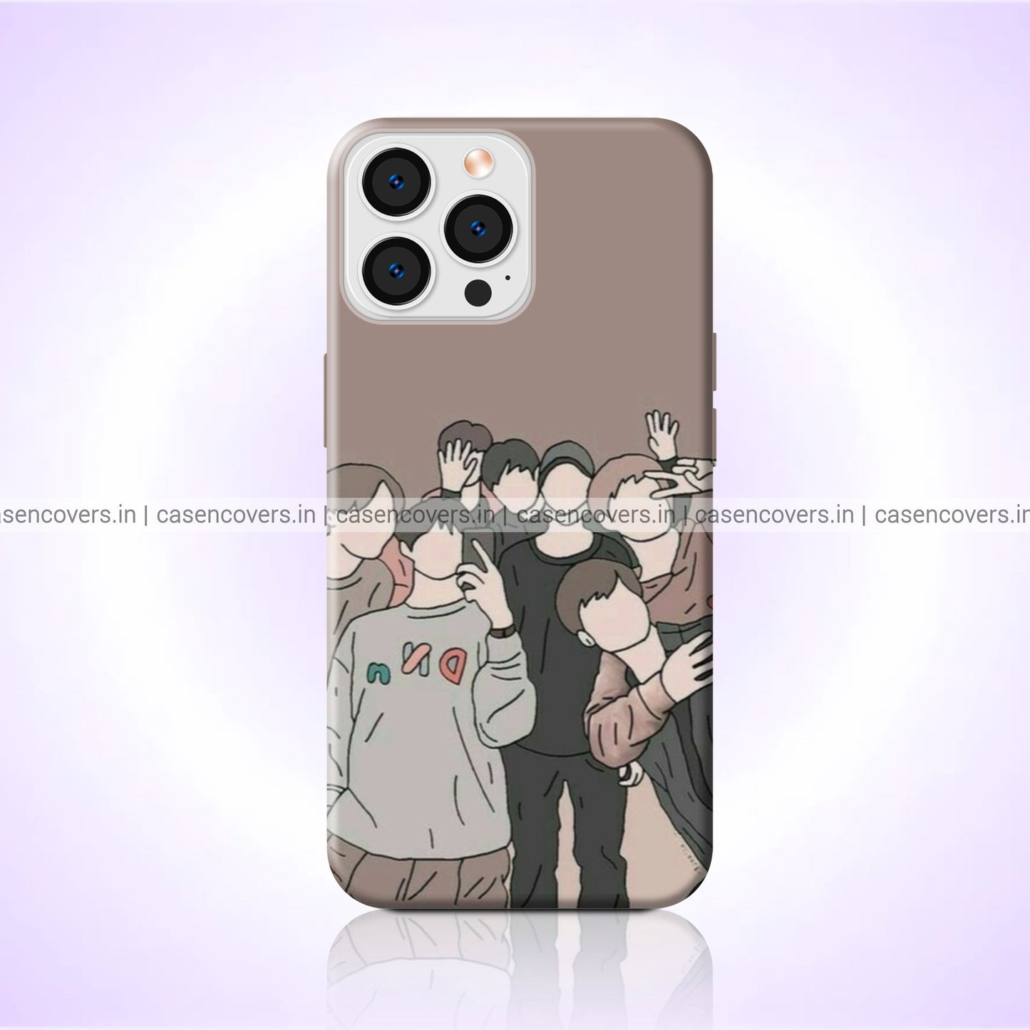 Brown OT7 Phone Case