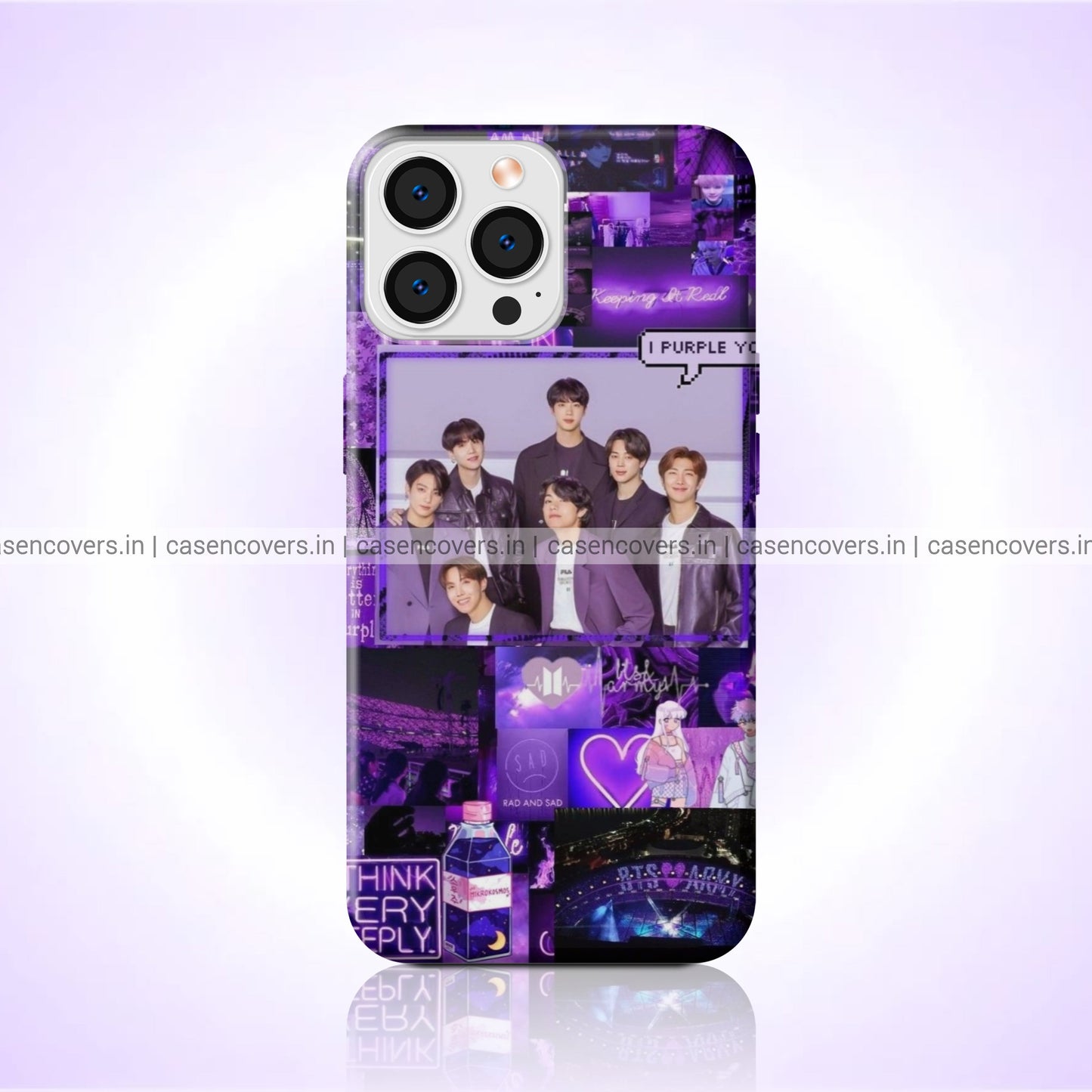 OT7 Purple Aesthetic Phone Case