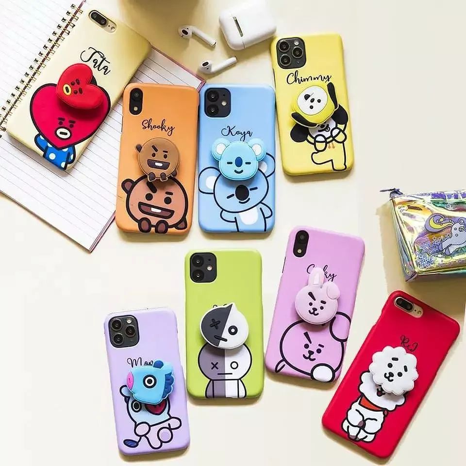 Cooky Bts Tata Phone Case Case For Samsung Galaxy S9 Plus BTS BT21