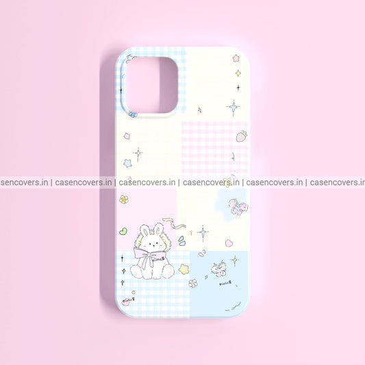 Cute Multicoloured Bunny Case