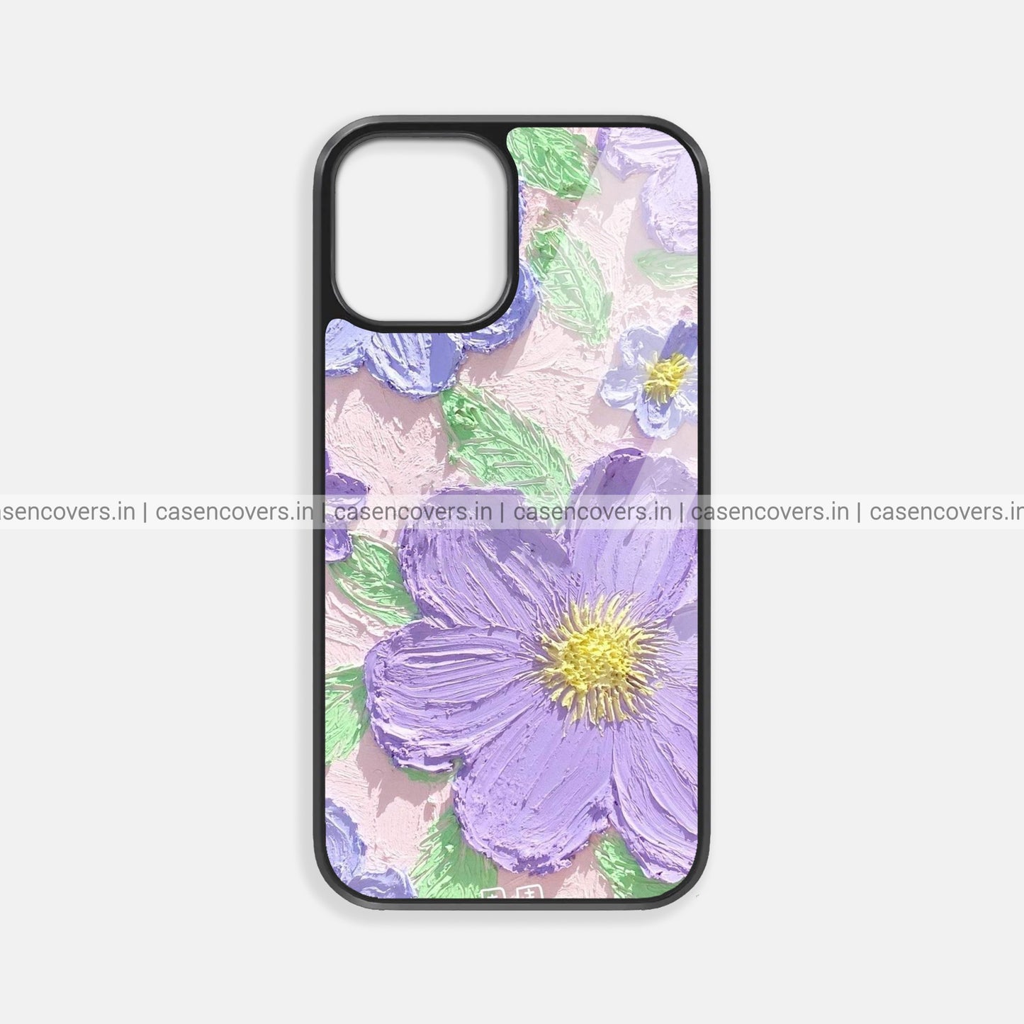 Lavender Floral Premium Glossy Phone Case
