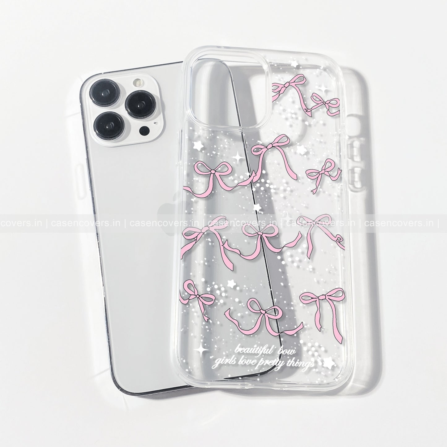 Beautiful Pink Bow Phone Case