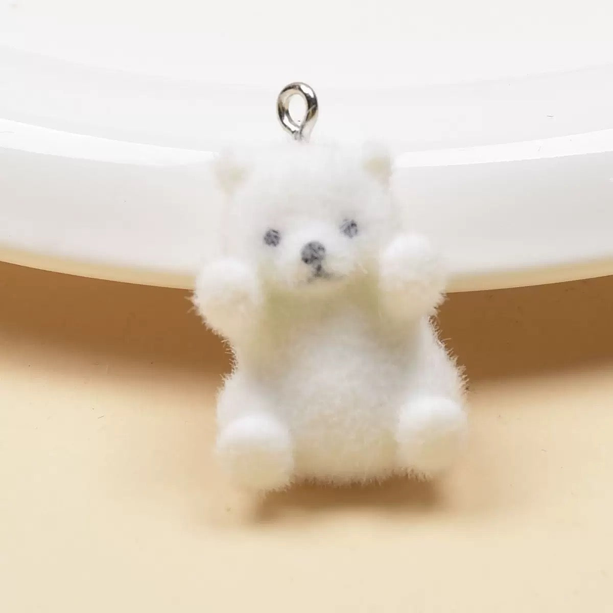 Pretty Teddy Phone Case with Hanging Teddyy
