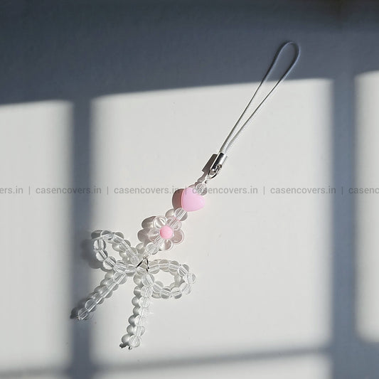 Cutest Pink Bow Phone Charm