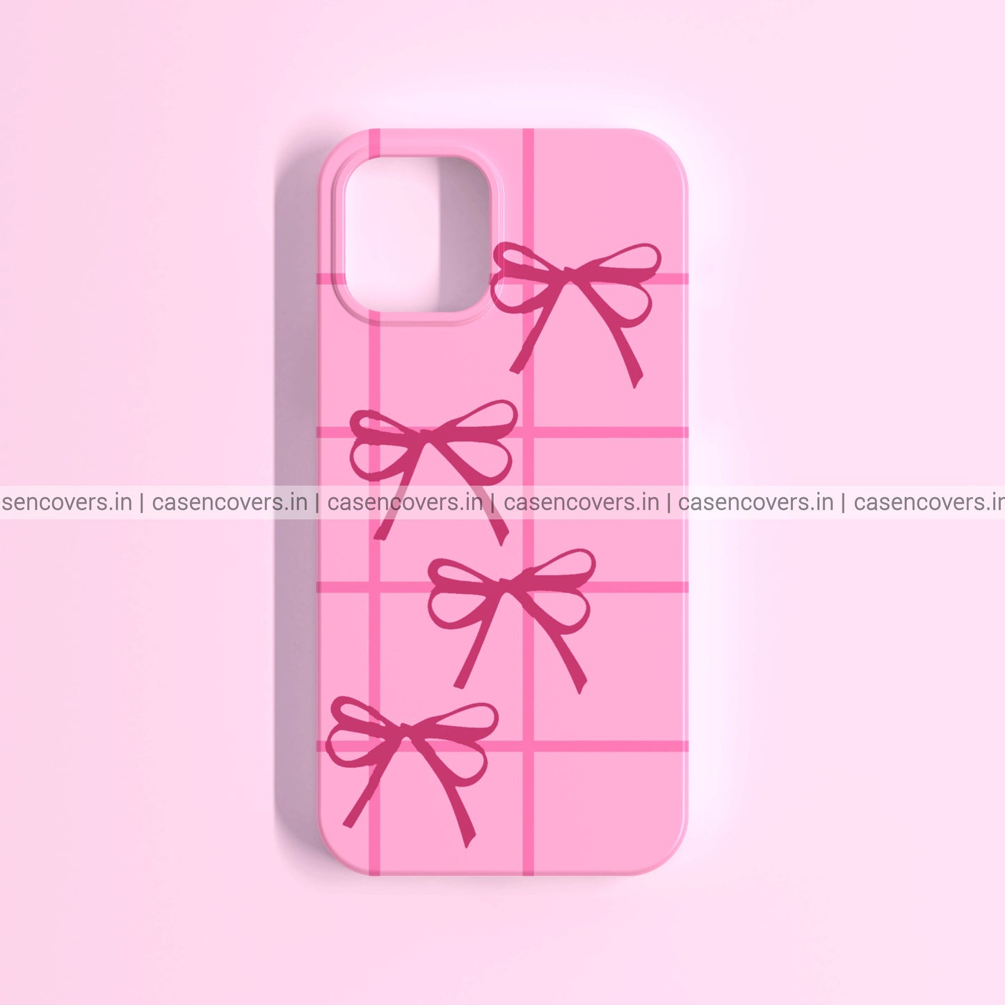 Aesthetic Pink Bow Phone Case