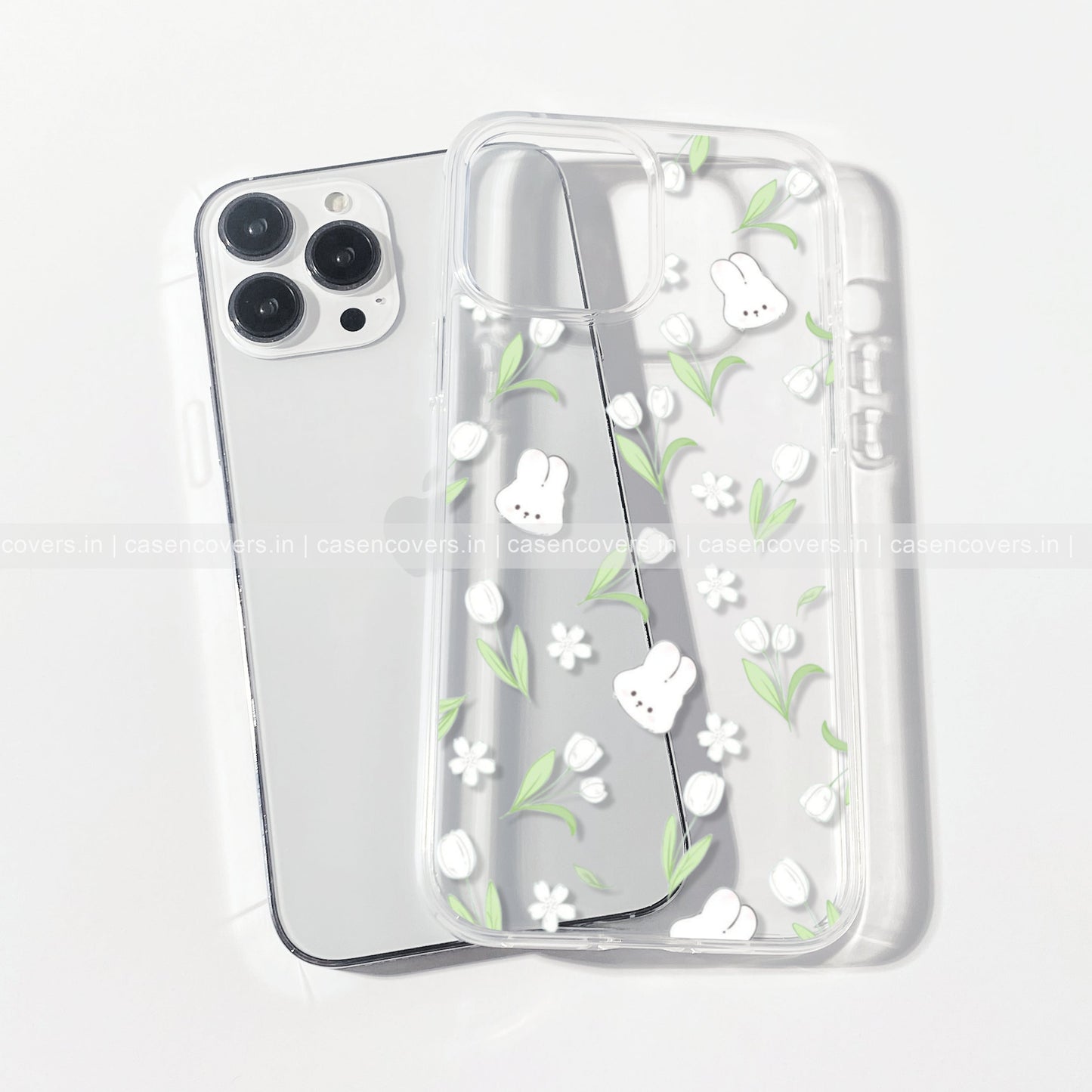 Cute Flower & Bunny Case