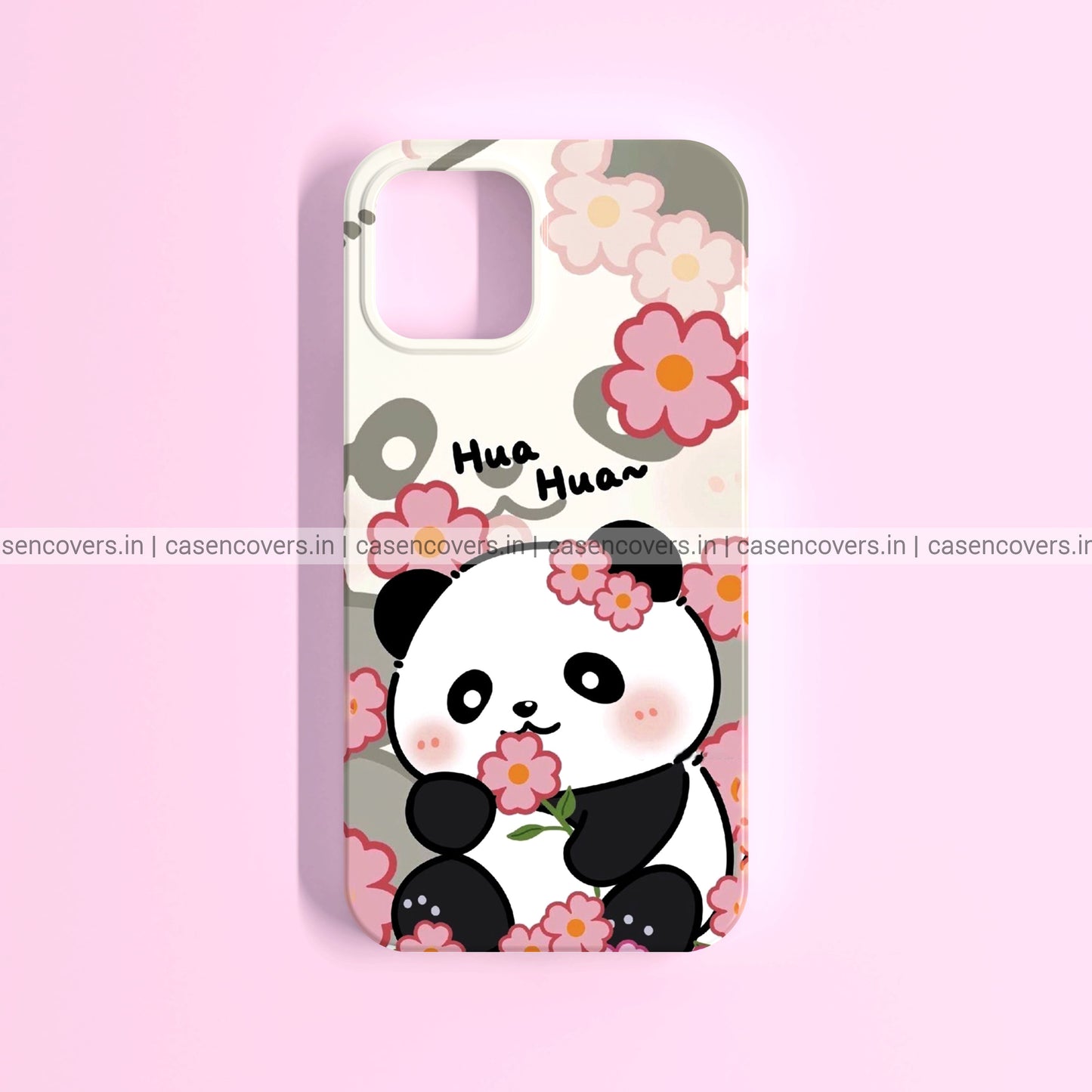Cute Flower Panda Phone Case