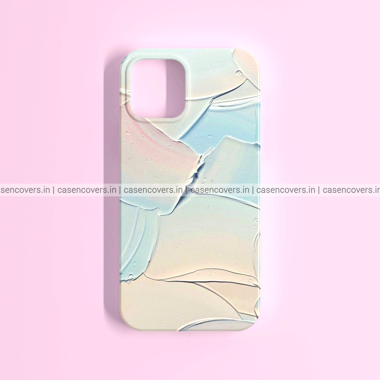 Beige& Blue Fluid Case