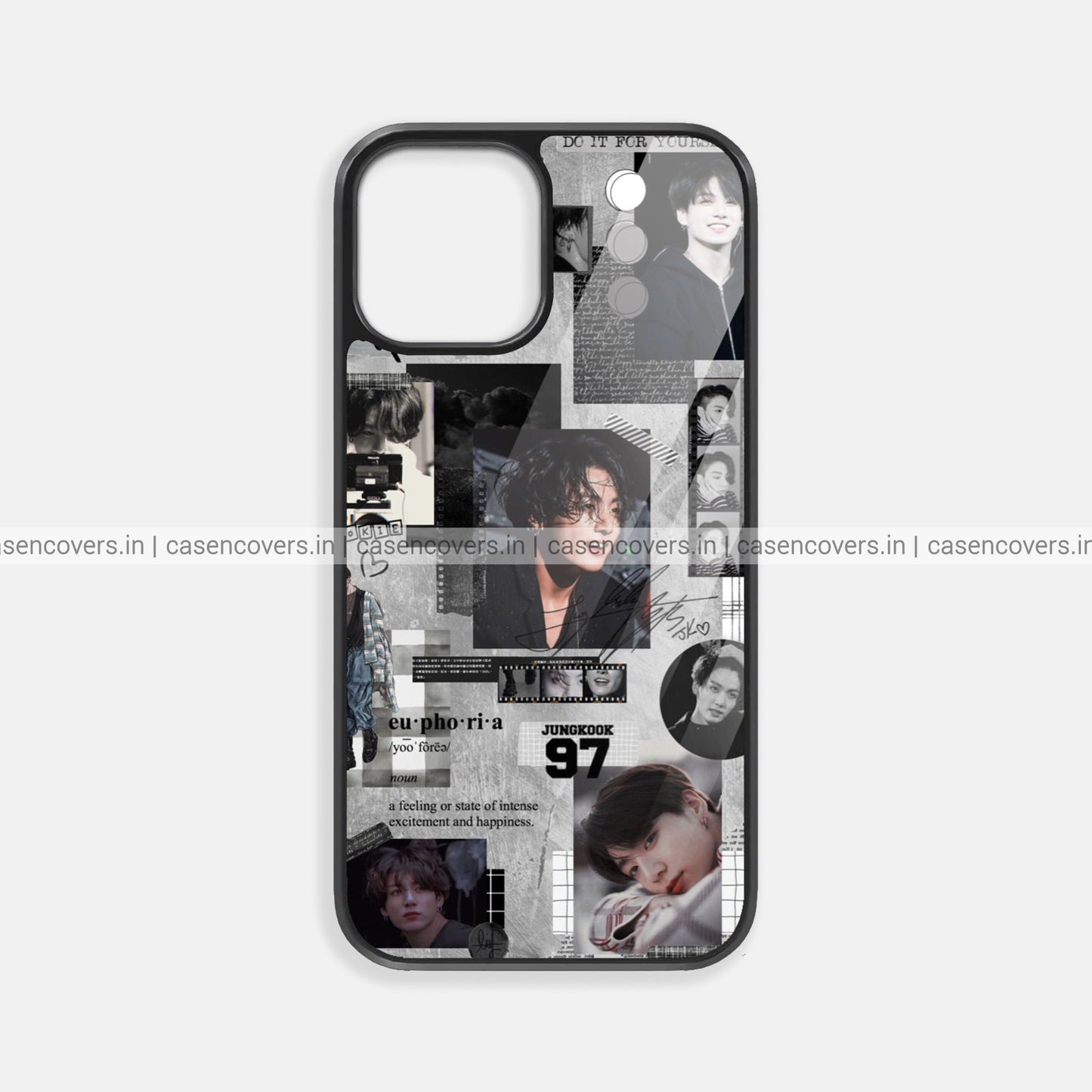 Jungkook Aesthetic Premium Glossy Phone Case