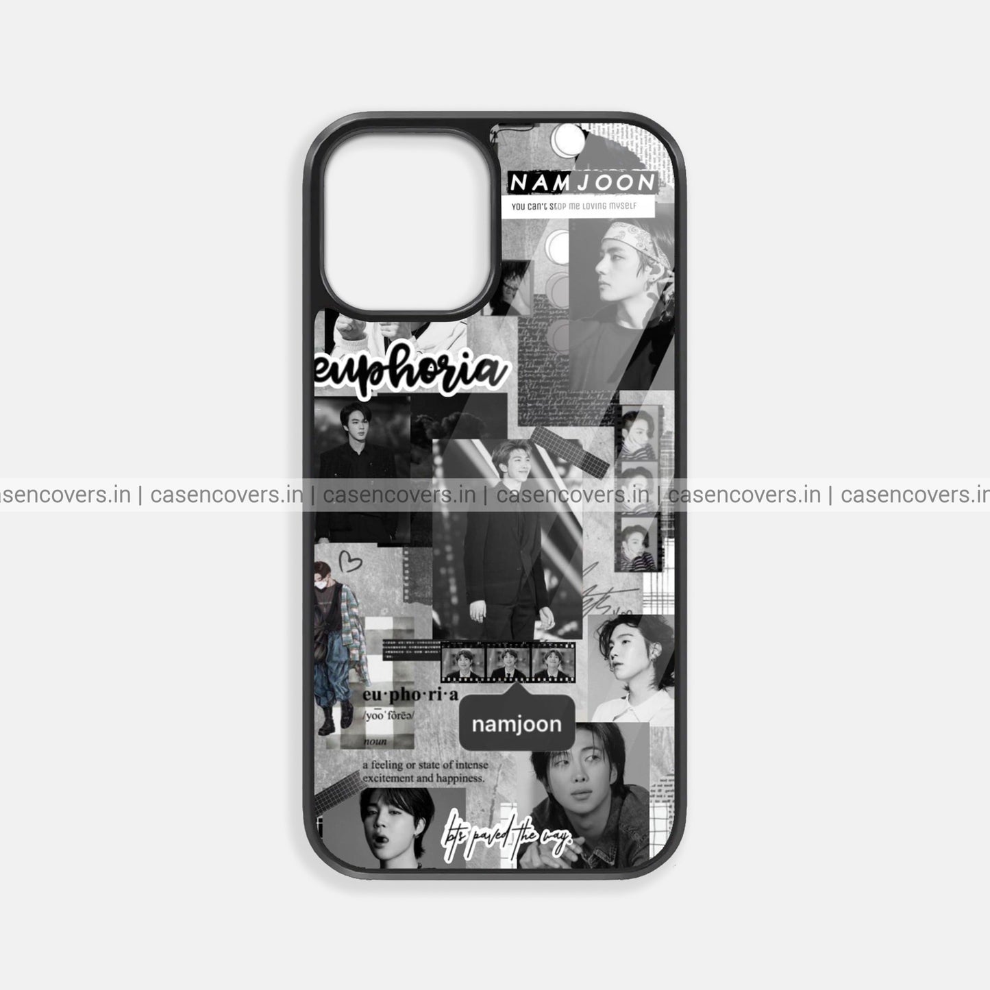 Namjoon Black Aesthetic Premium Glossy Phone Case