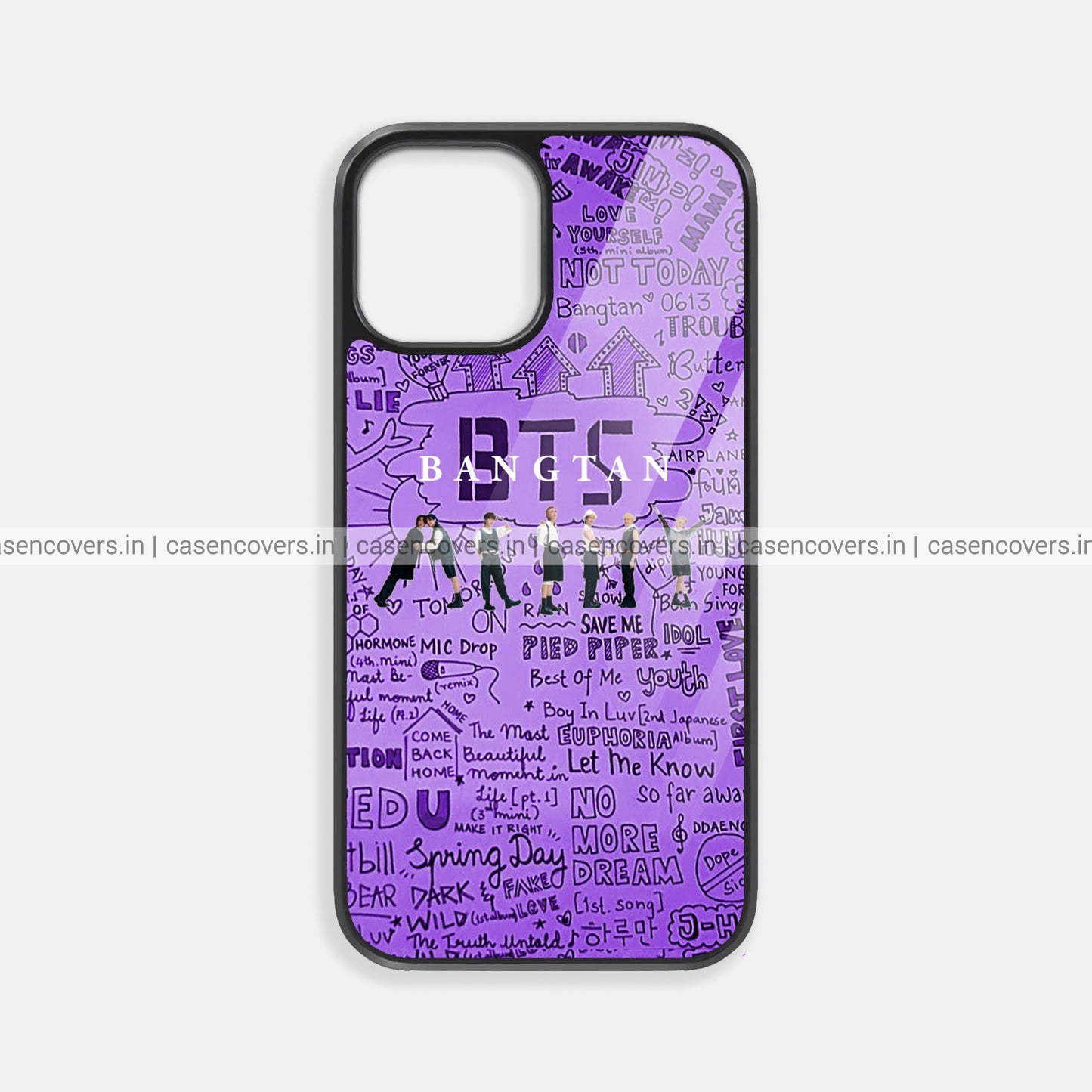 BTS Doodles Premium Glossy Phone Case