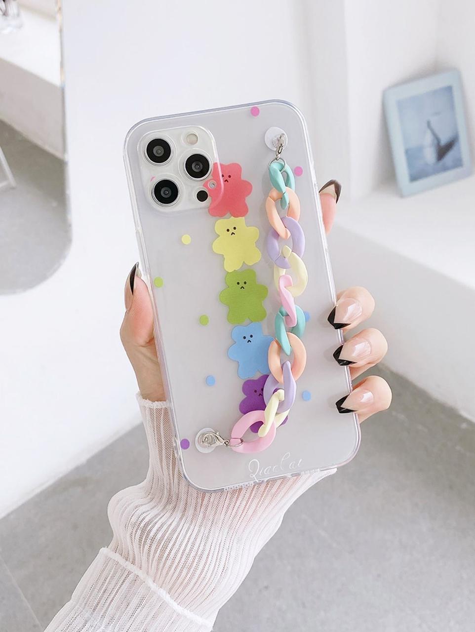 Clear Chain Phone Case