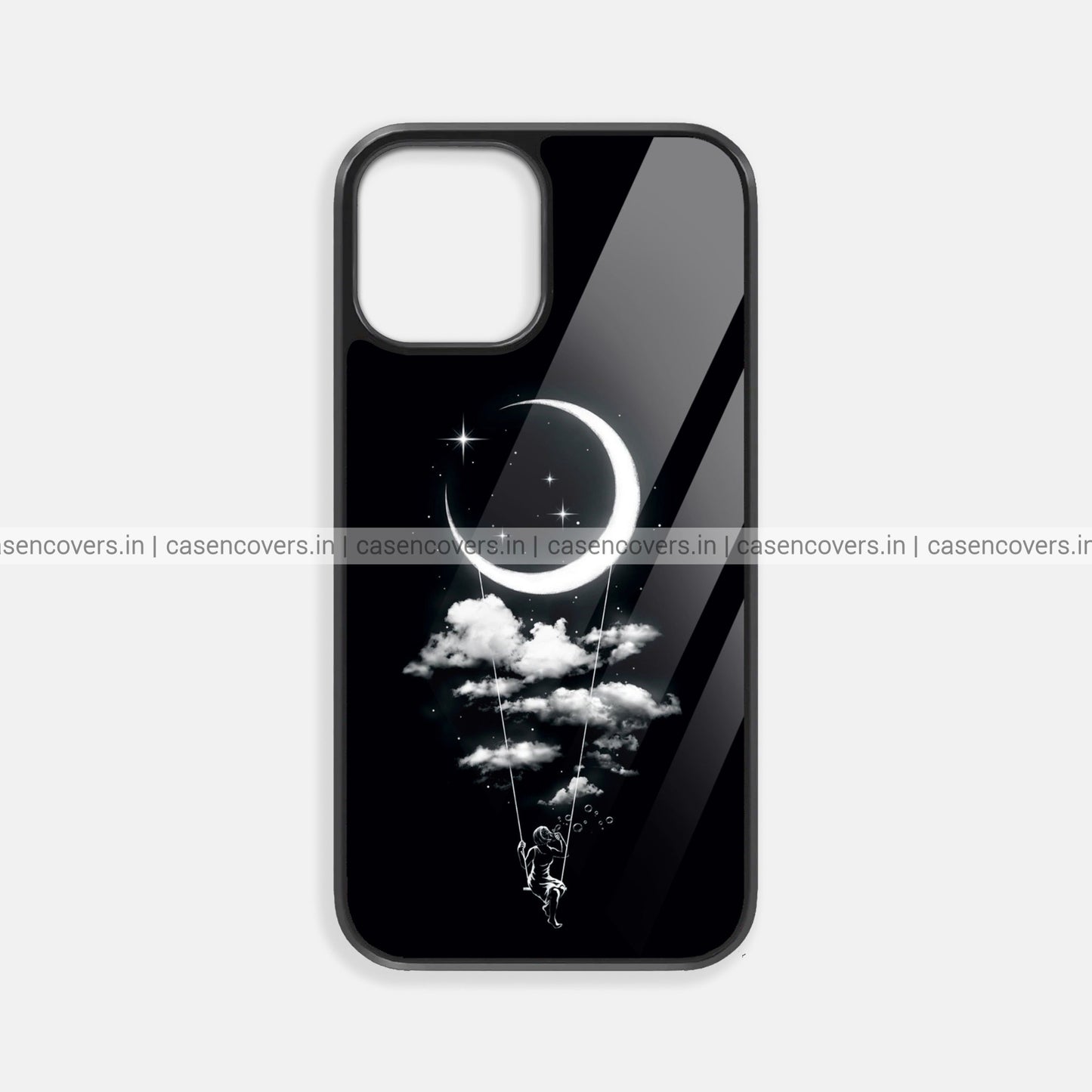 Crescent Moon Premium Glossy Phone Case