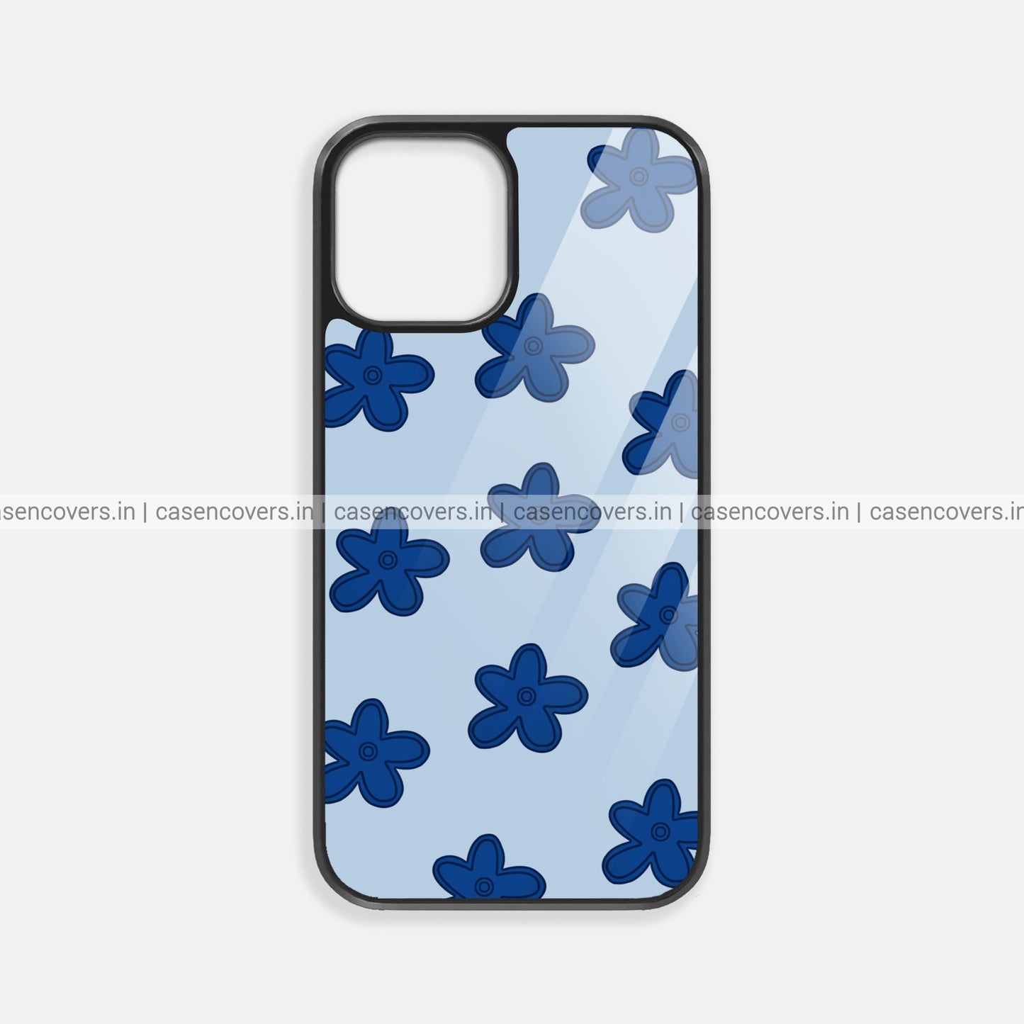 Blue Flower Premium Glossy Phone Case