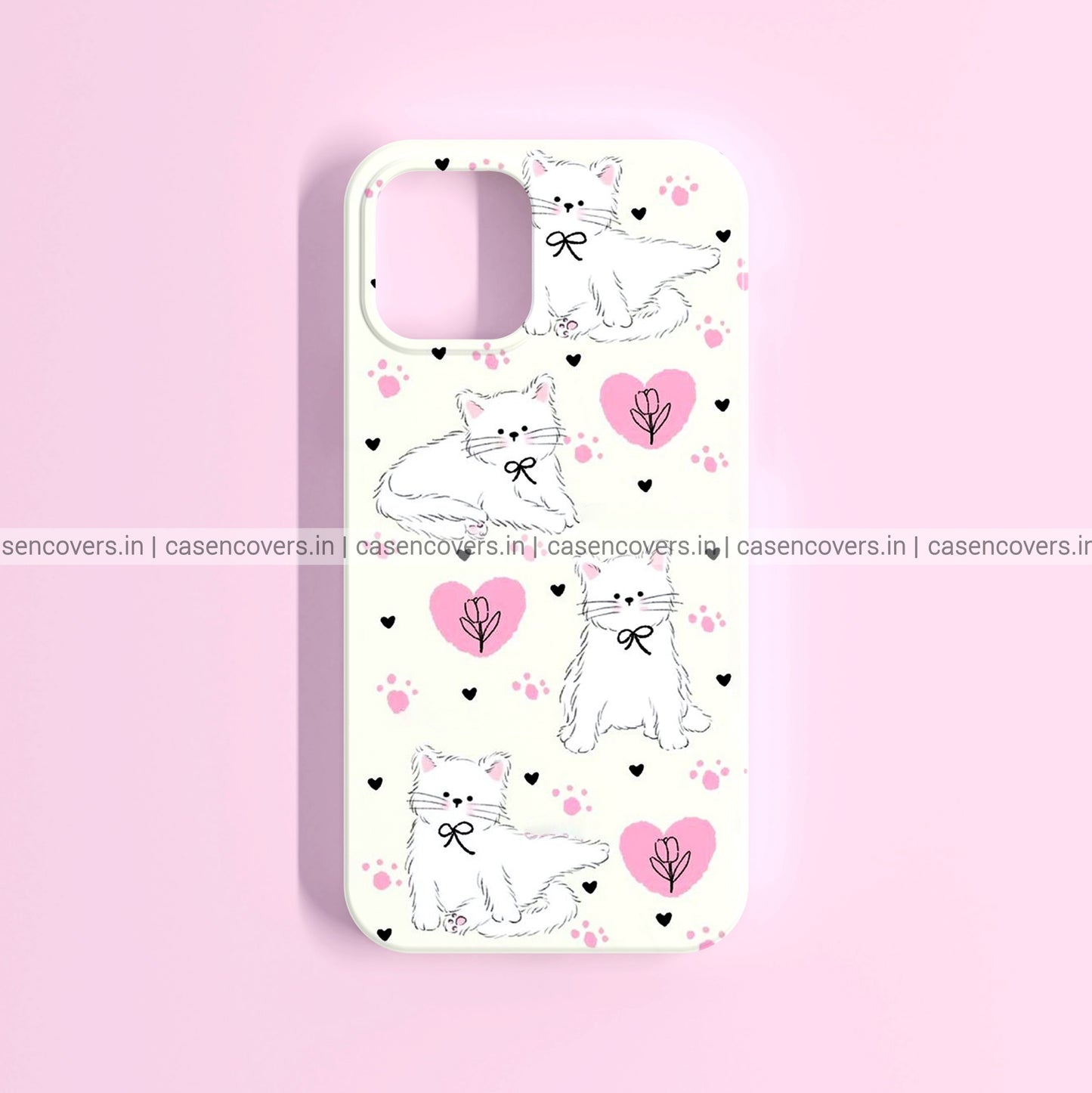 Cute Kitty Heart Phone Case