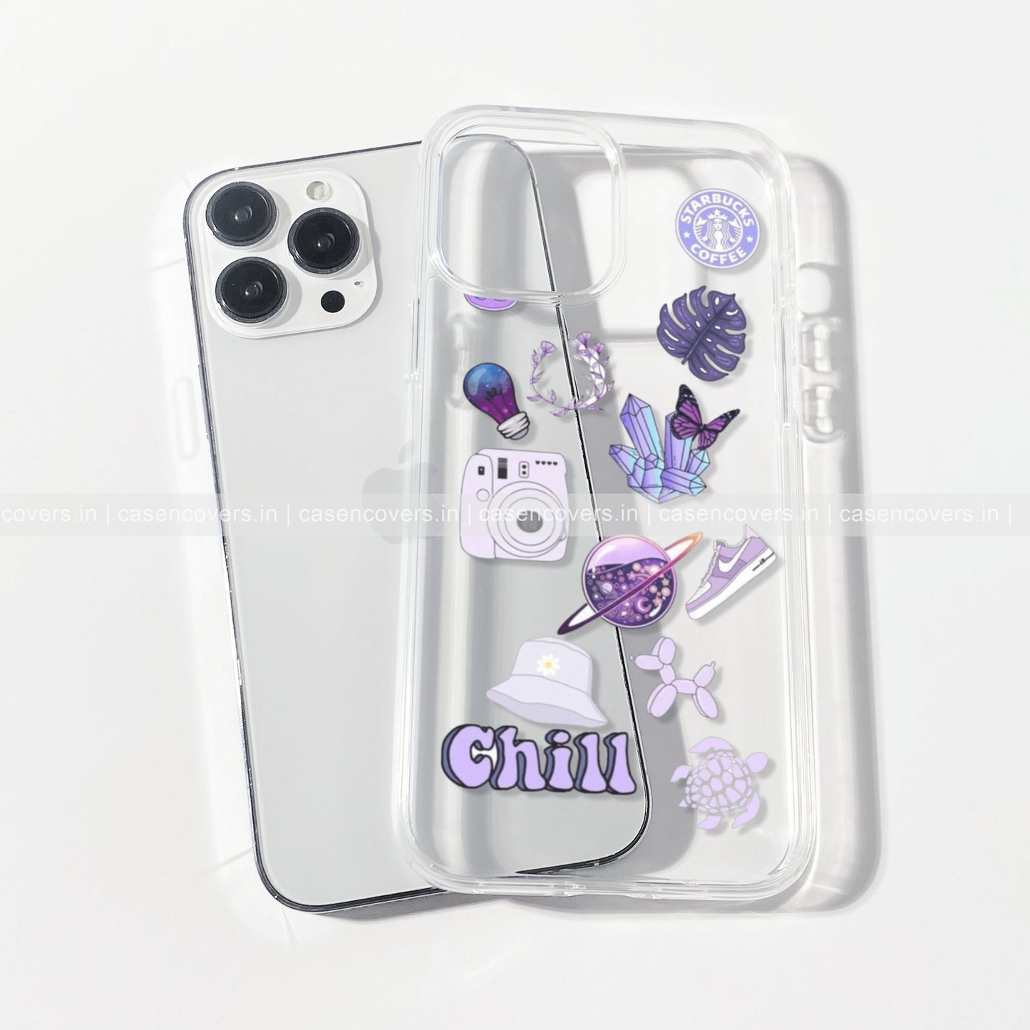 Purple Sticker Case