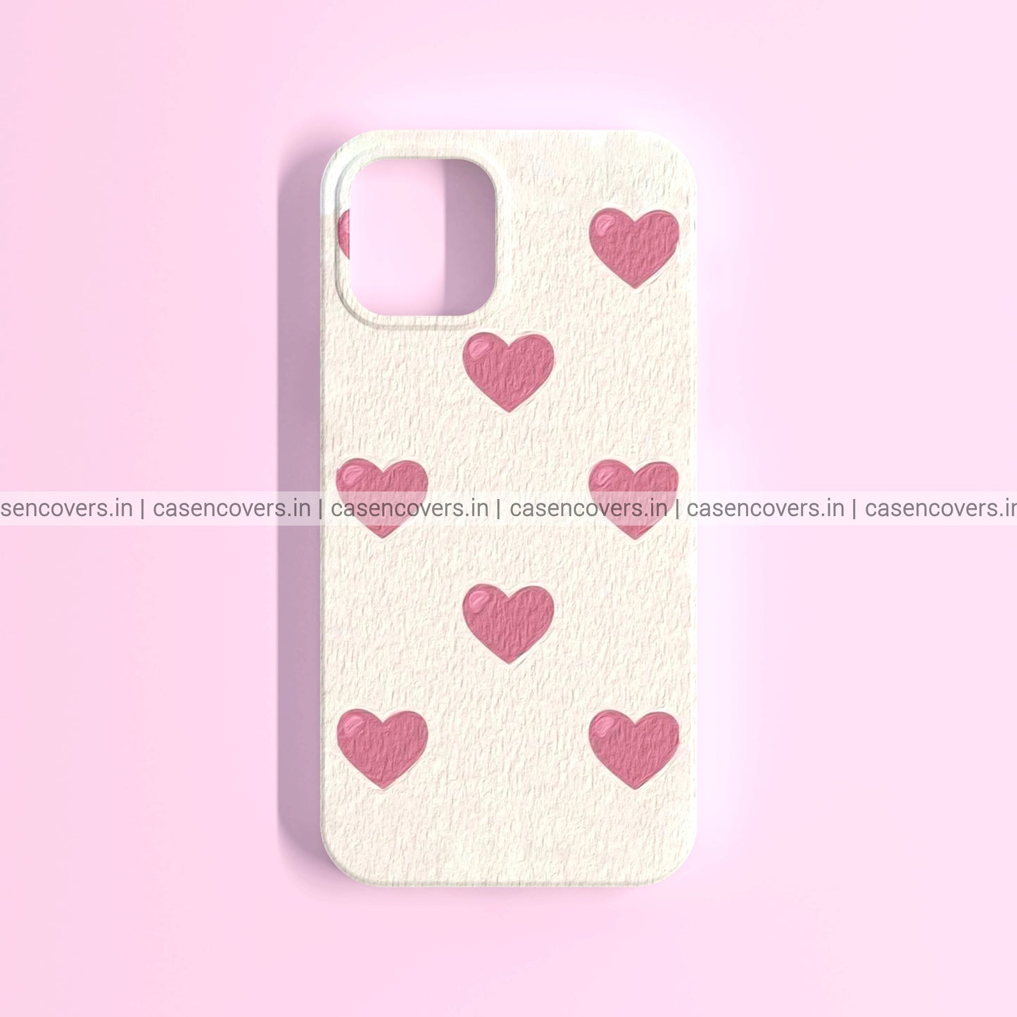 Pink Hearts Phone Case