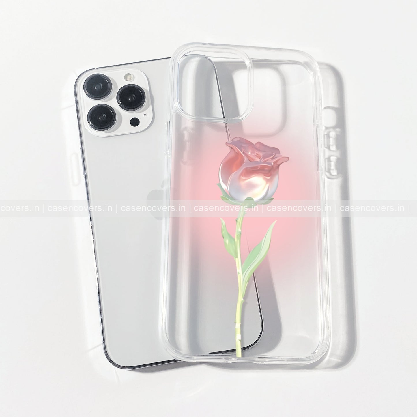 Aesthetic Rose Aura Case