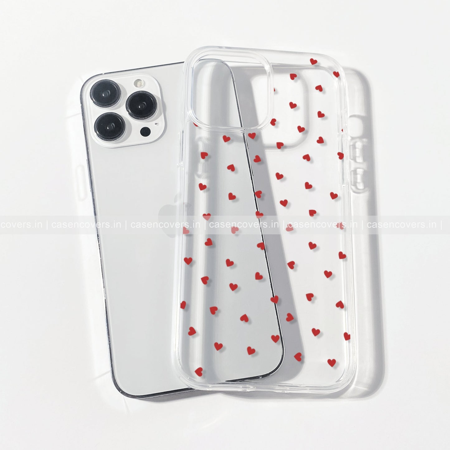 Tiny Hearts Clear Case