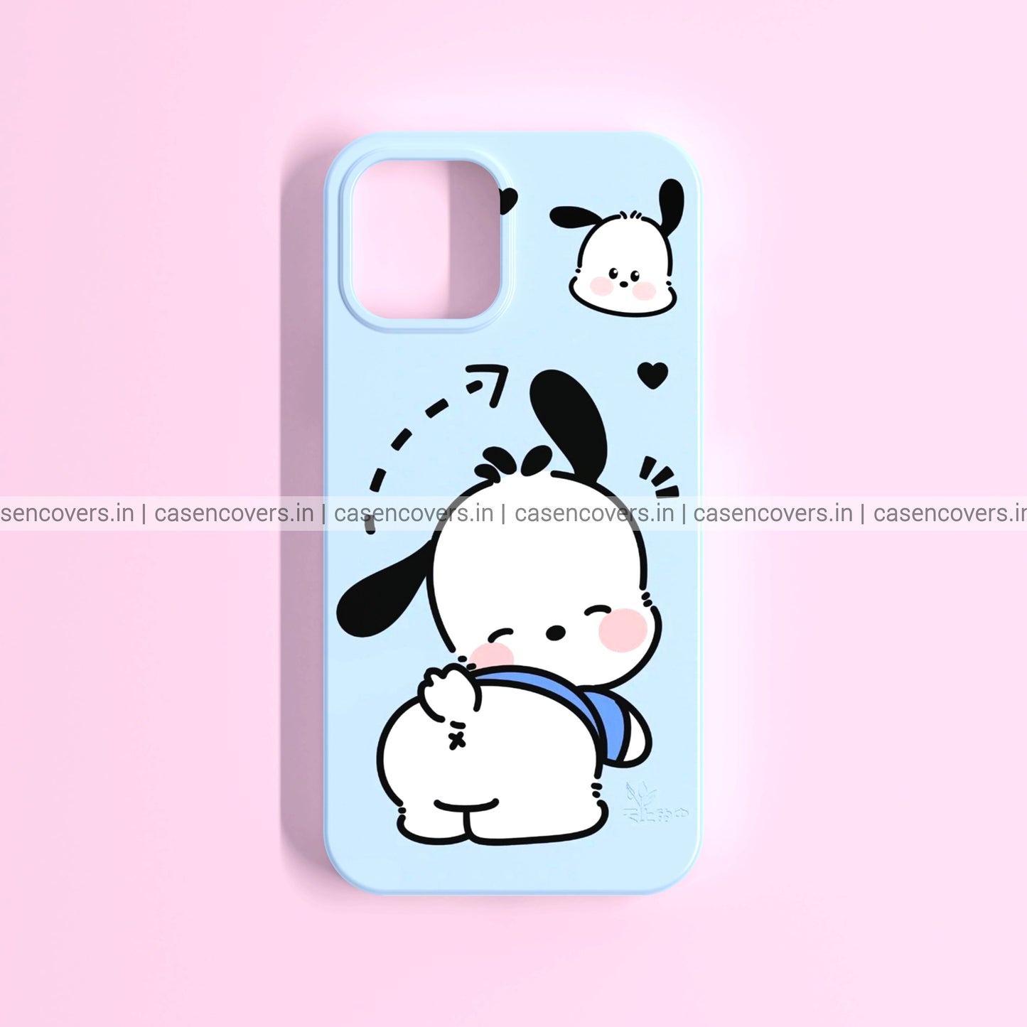 Cute Blue Puppy Phone Case