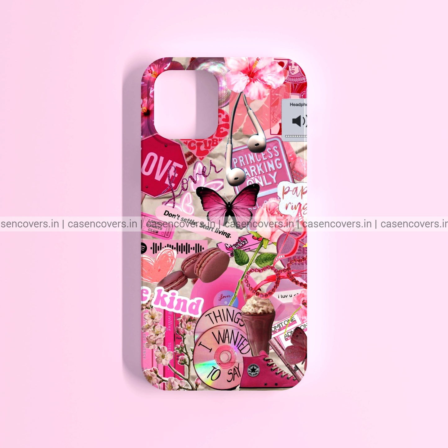 Aesthetic Pink Sticker Case