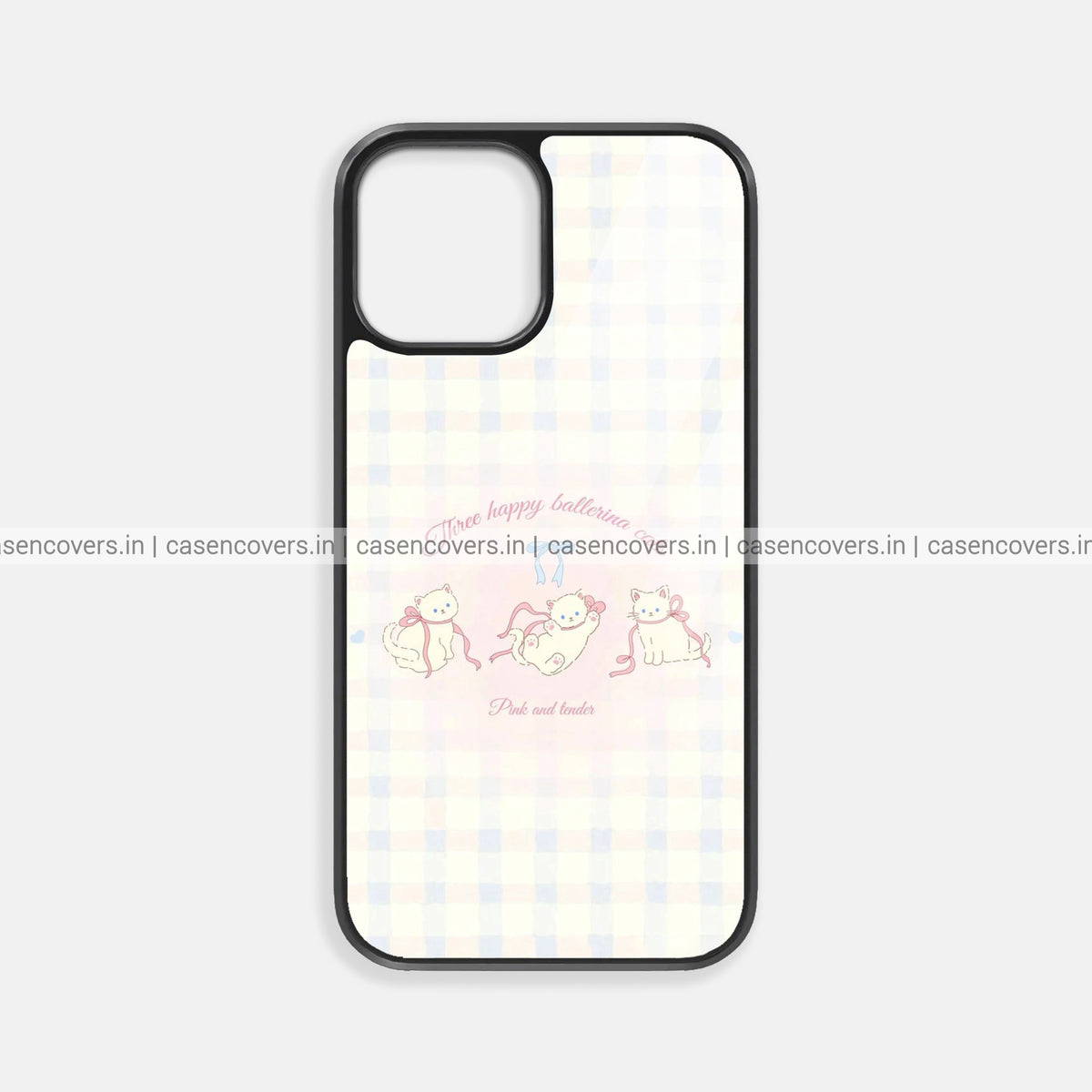 Kawaii Ballerina Cats Premium Glossy Phone Case
