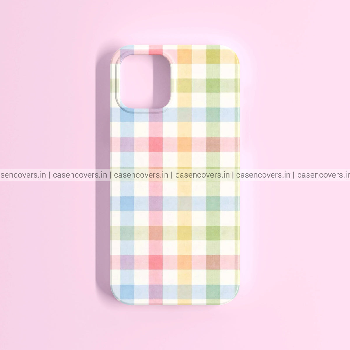 Pastel Picnic Checkered Phone Case