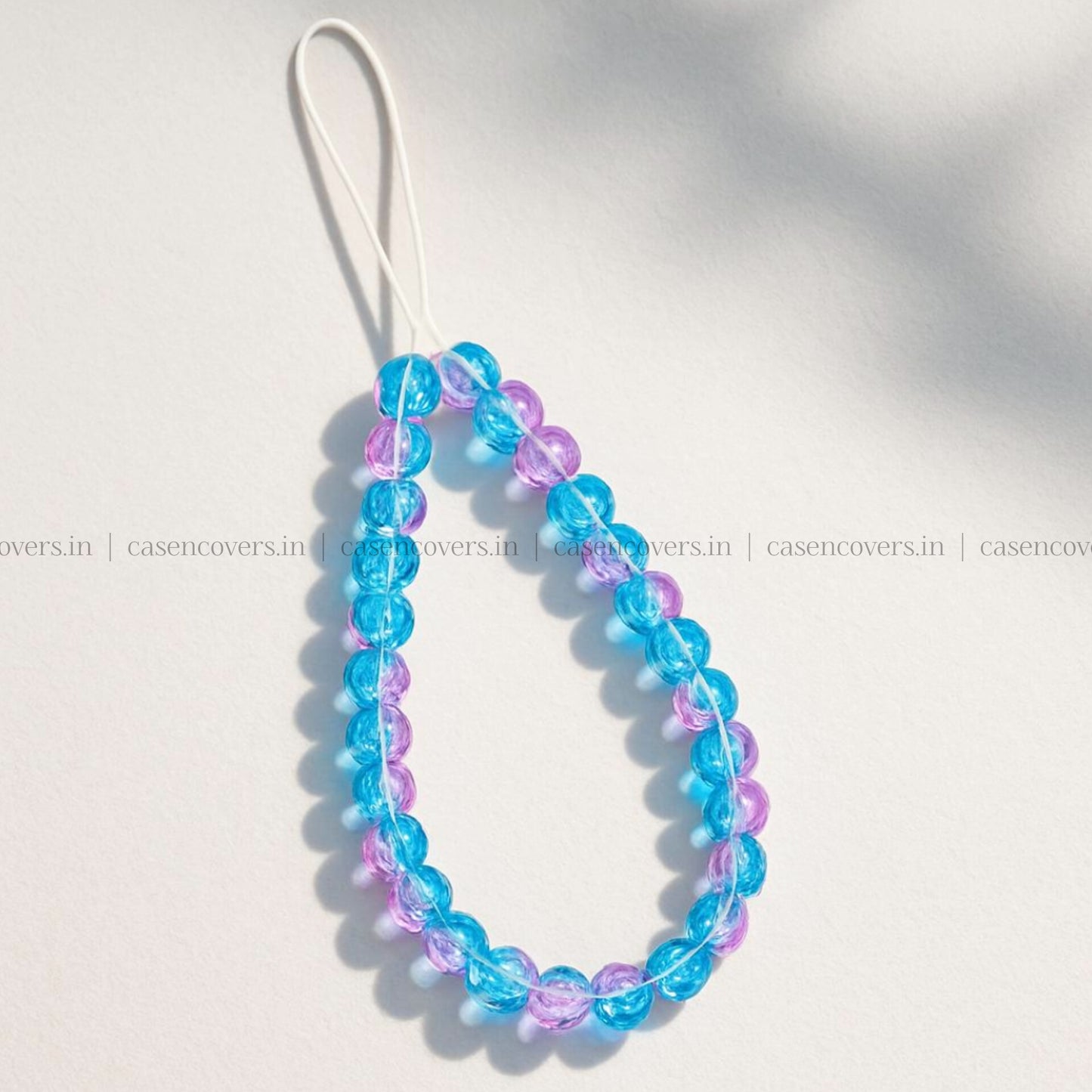 Elegant Multicolor Glass Beads Phone Charm