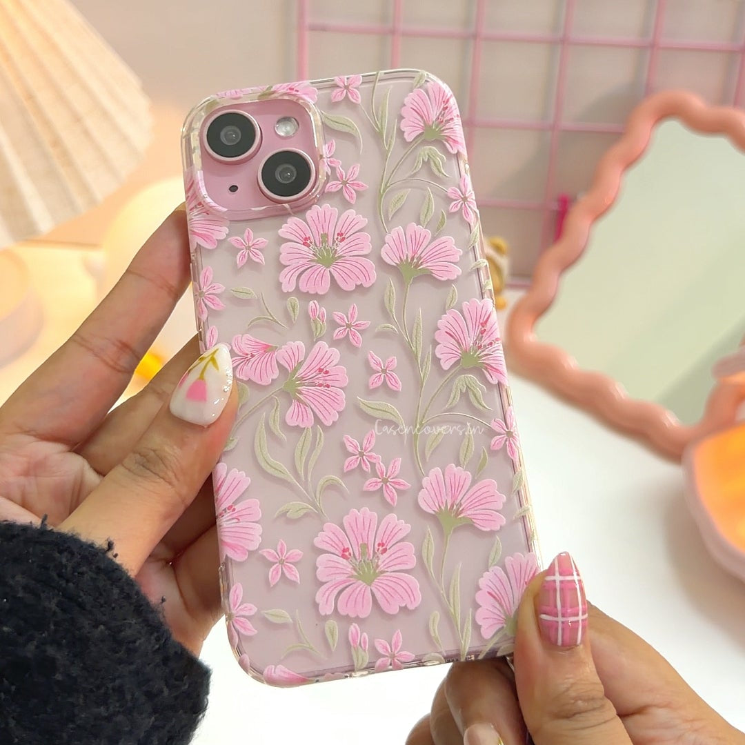 Blush Garden Aesthetic Phone Case