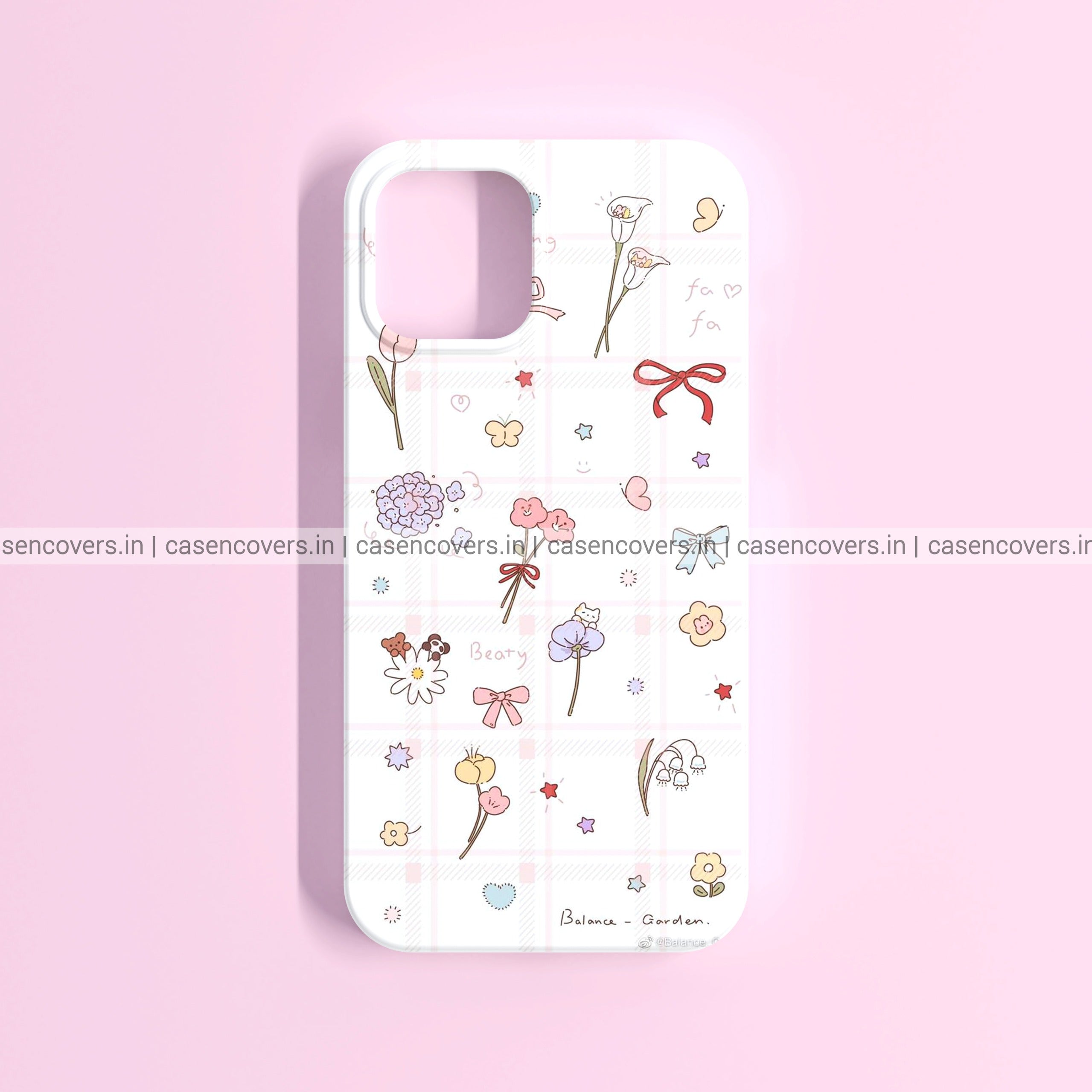 Cute Tiny Aesthetic Phone Case - Main Image