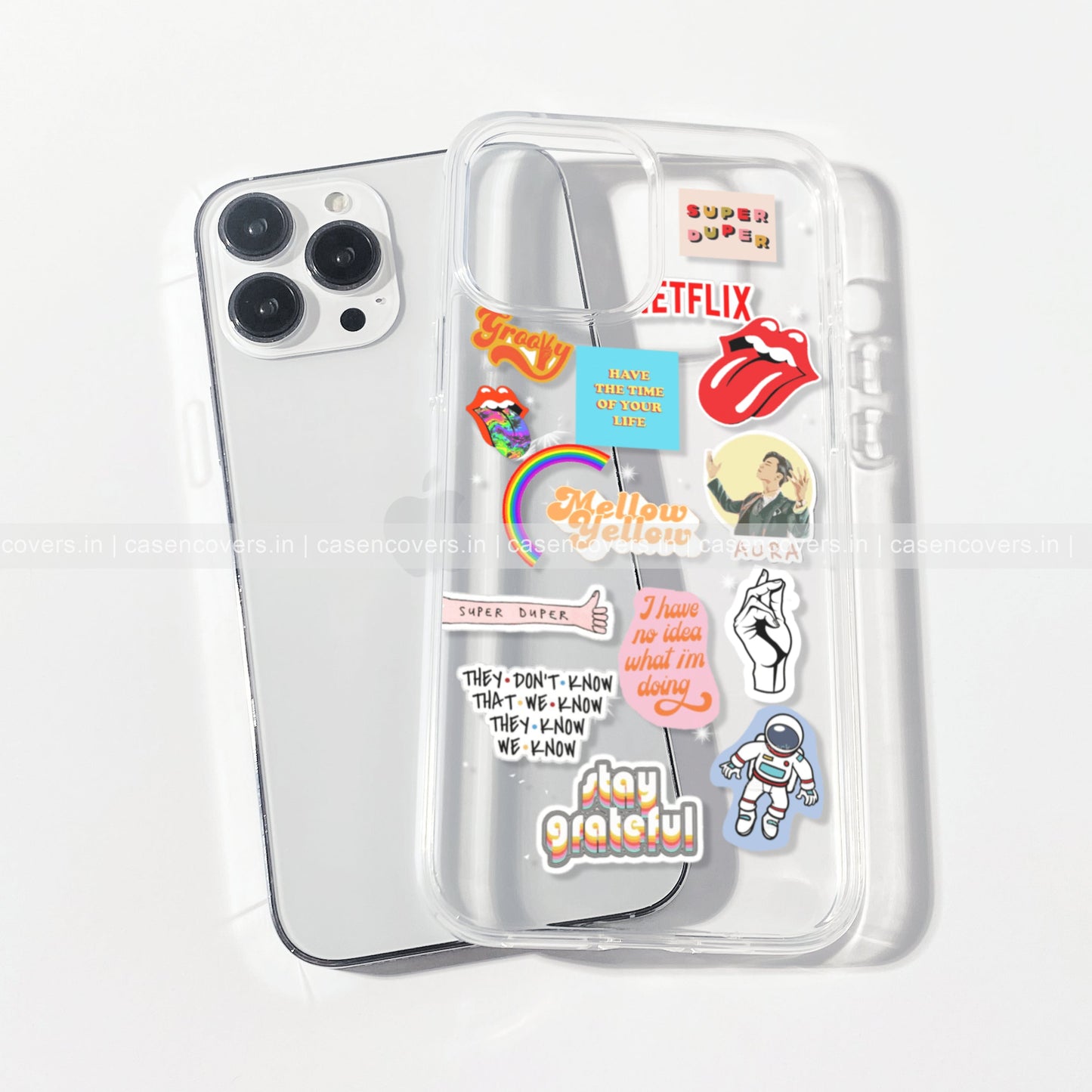 Aesthetic sticker case