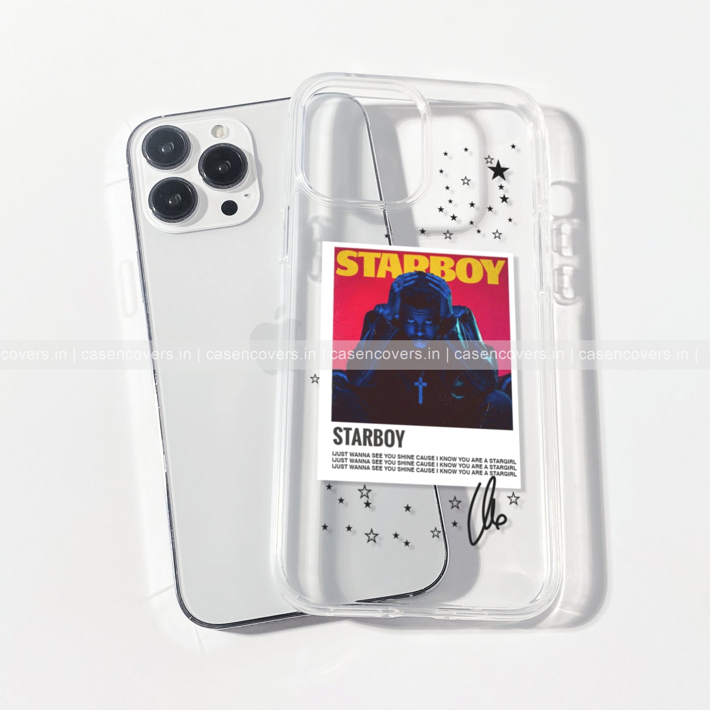 Star boy clear case