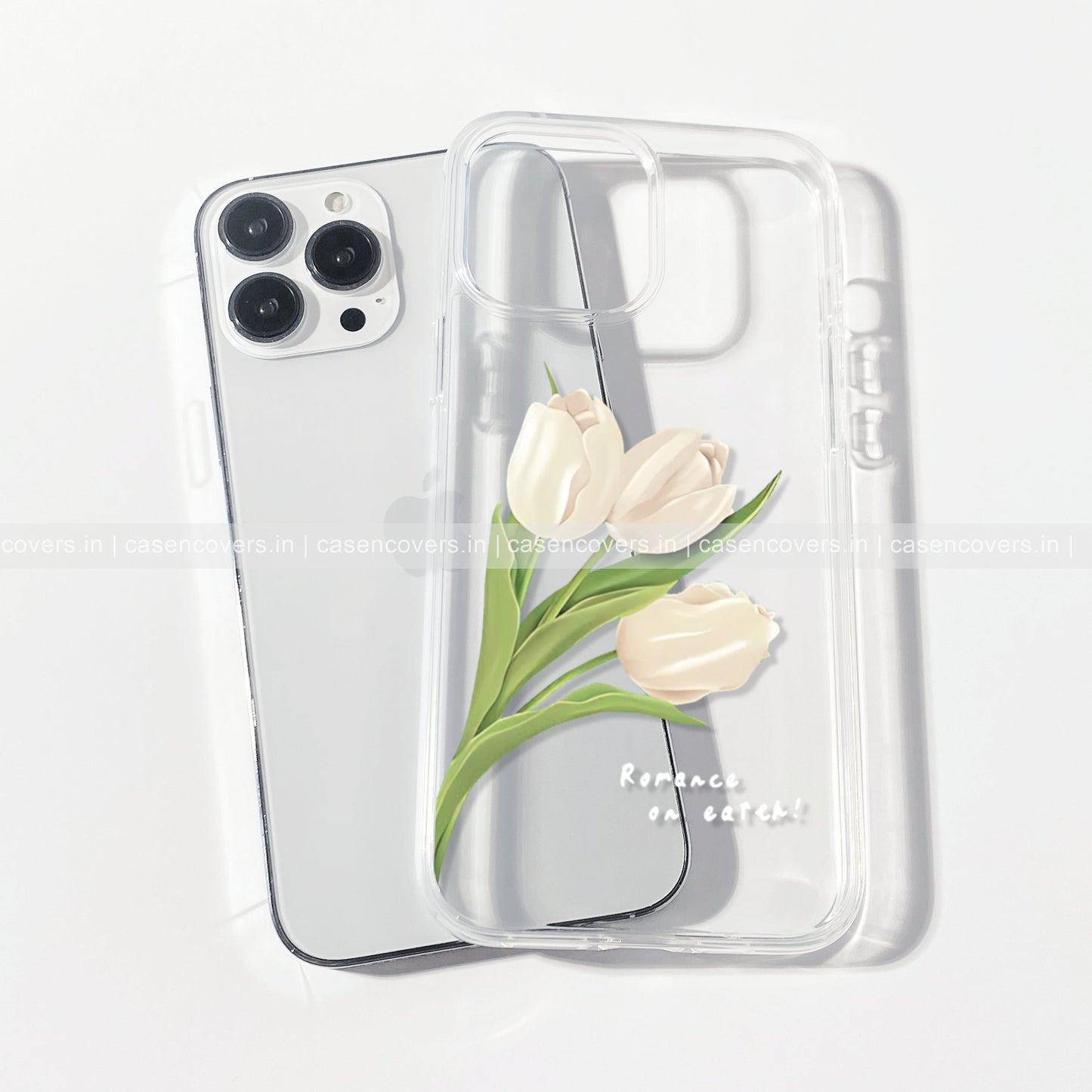 White tulip case