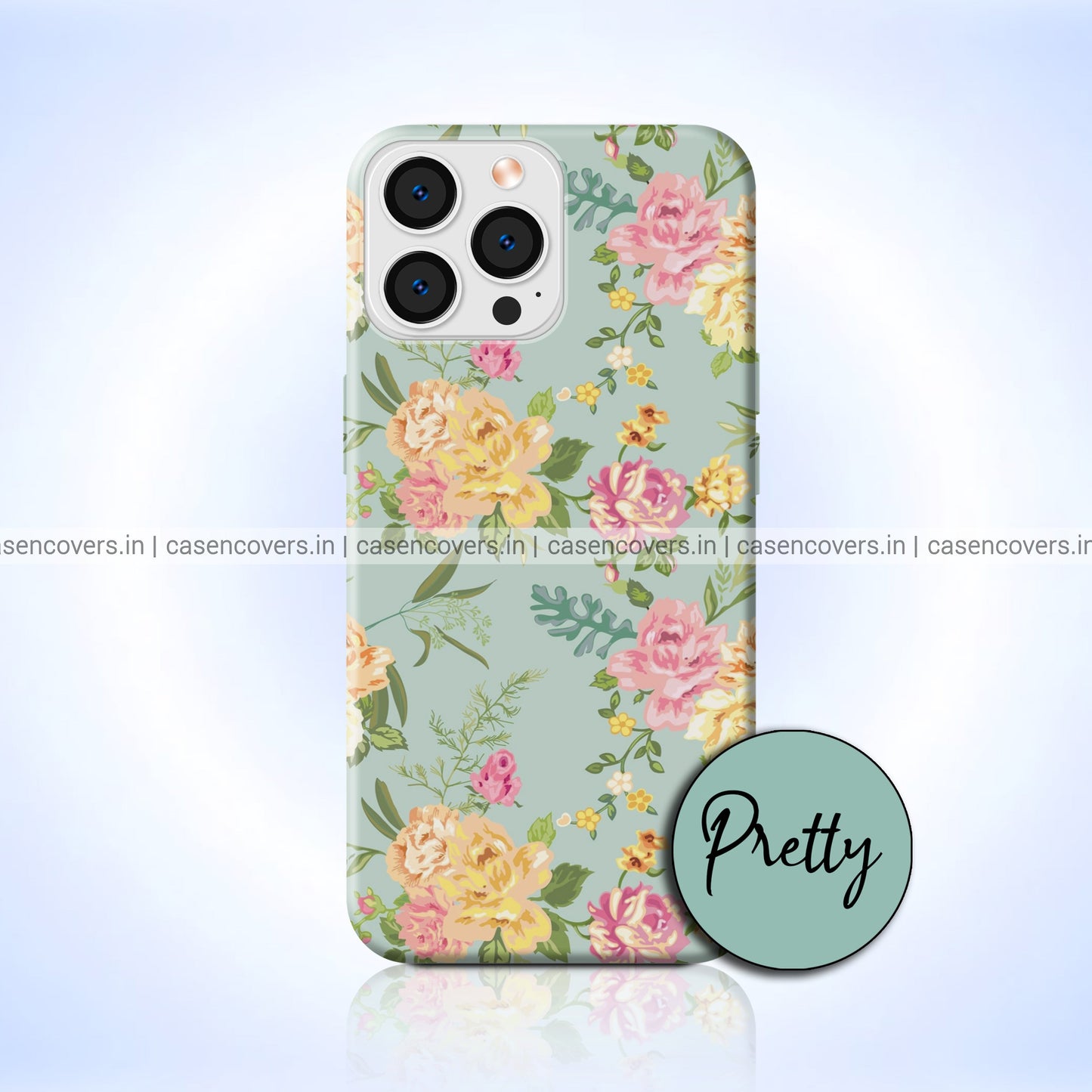 Classy Green Floral Case