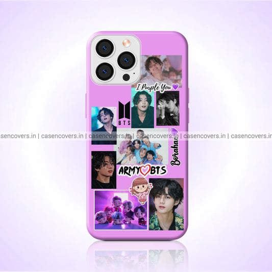 Pink Aesthetic BTS Phone Case