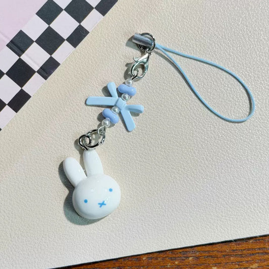 Blue Bunny Breeze Charm