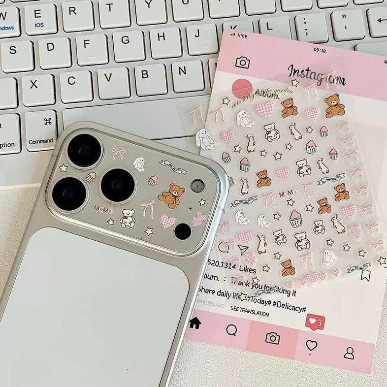 Cute Phone Sticker Sheet