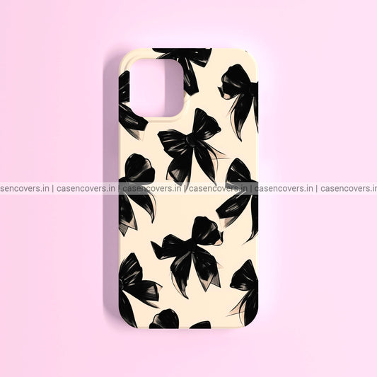 Black Bow Phone Case