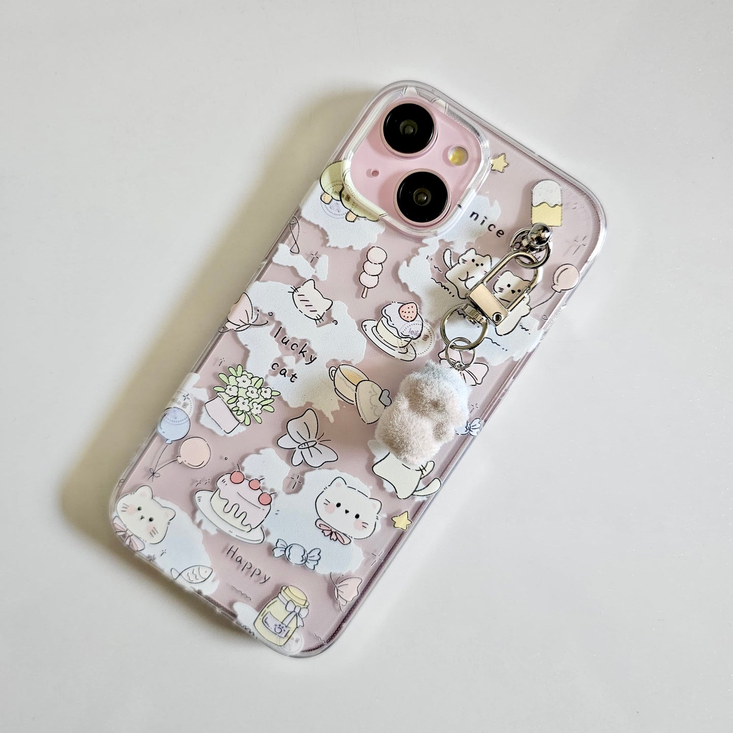 Lucky Charm Clear Phone Case