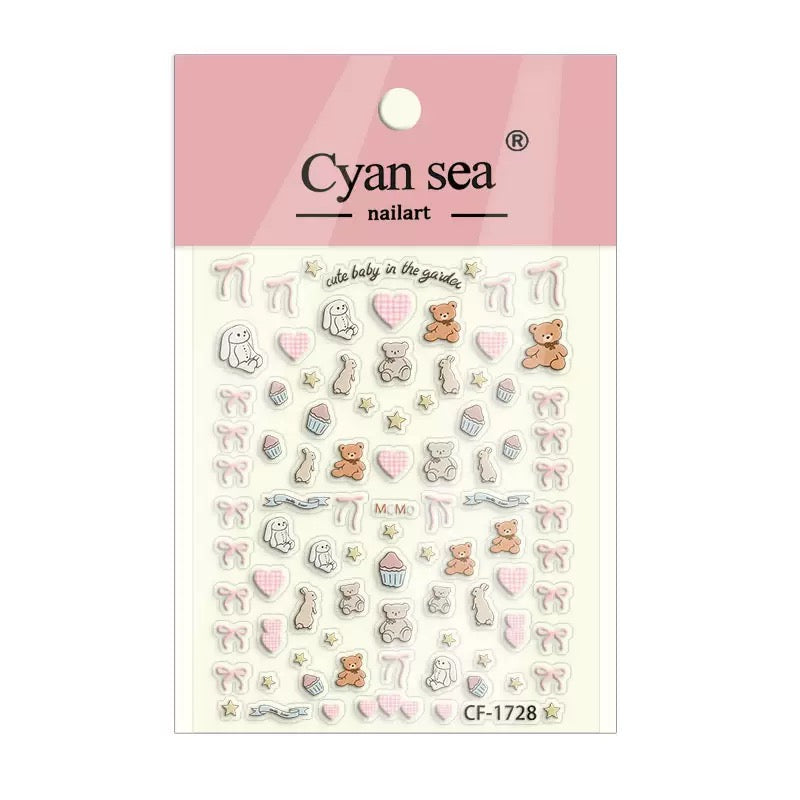 Cute Phone Sticker Sheet