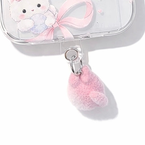 Cute Kawai Pink Hanging Phone Case