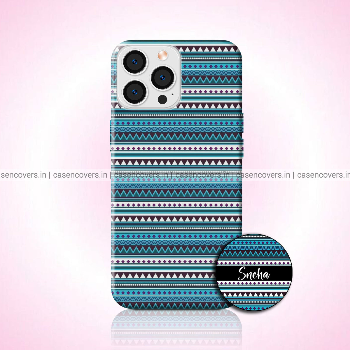 Aztec Pops Blue Aztec Pop Case – CASE N COVER