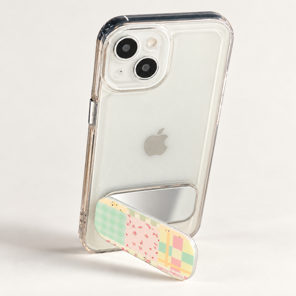 Pastel Patchwork Mirror Stand