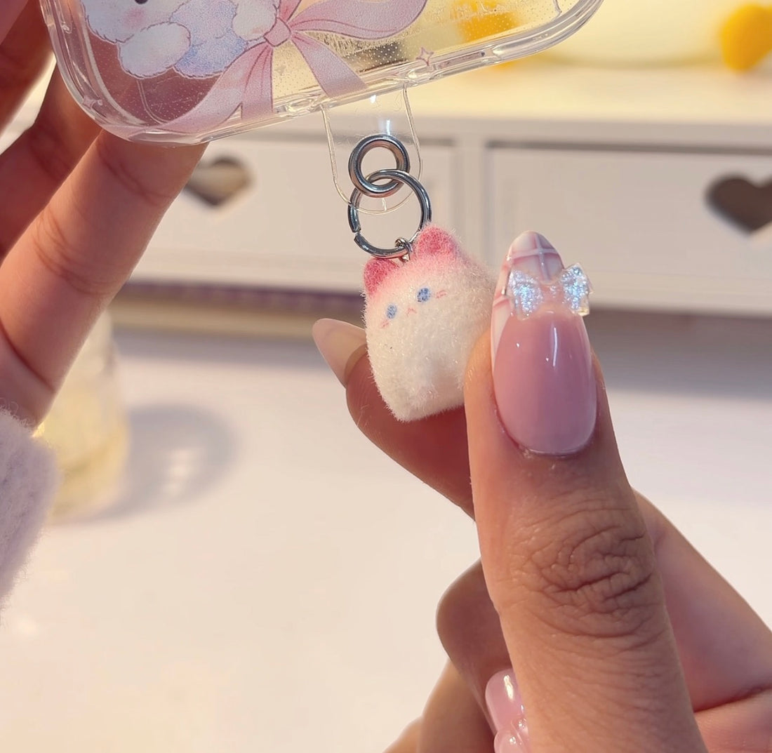 Cute Kawai Pink Hanging Phone Case